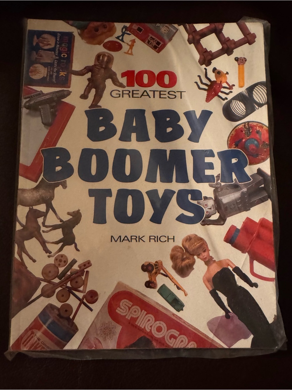 '100 Greatest Baby Boomer Toys' Softcover Book - Sealed in Original Plastic